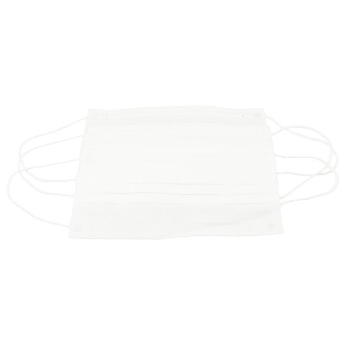 TOOGOO(R) 3 Pcs White Doctor Mouth Face Nonwoven Cotton Fabric Textile Masks