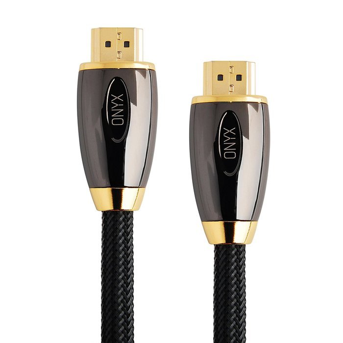 Onyx High-Speed HDMI Cable (25 Feet) - Supports Ethernet, 3D, 4K Ultra HD and Audio Return, MAX Series [HDMI 2.0a... N5