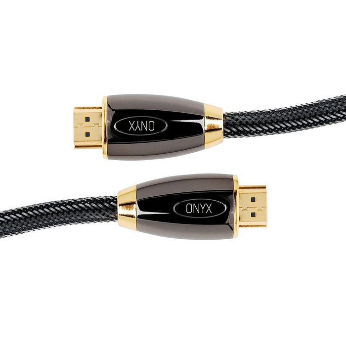 Onyx High-Speed HDMI Cable (25 Feet) - Supports Ethernet, 3D, 4K Ultra HD and Audio Return, MAX Series [HDMI 2.0a... N6