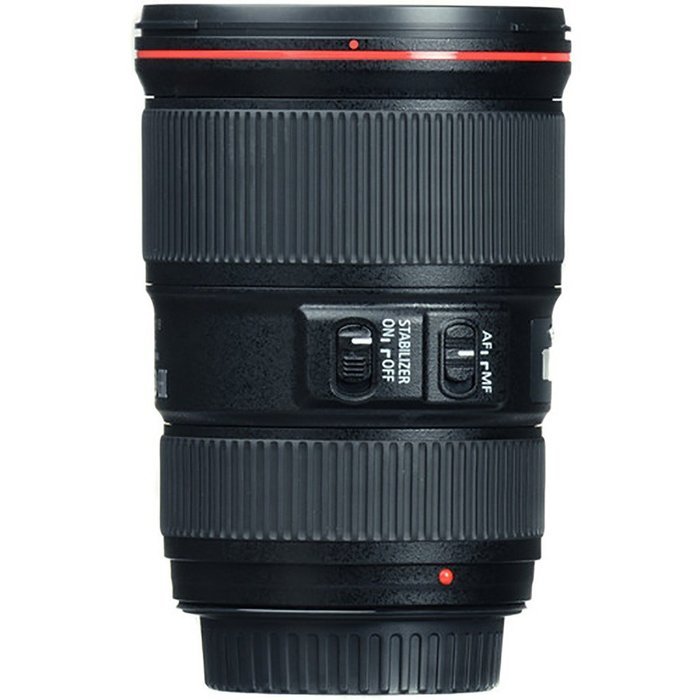 Canon EF 16-35mm f/4L IS USM Lens + 4PC Macro Kit + UV-CPL-FLD Filters + 32GB Class 10 High-Speed Memory Card... N4
