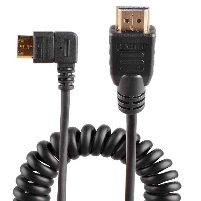 UCEC Right-Angled Mini HDMI to HDMI Male Cable - Stretched Length N6