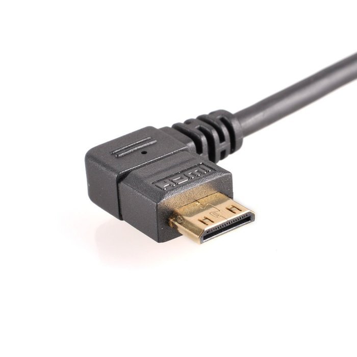 UCEC Right-Angled Mini HDMI to HDMI Male Cable - Stretched Length N7