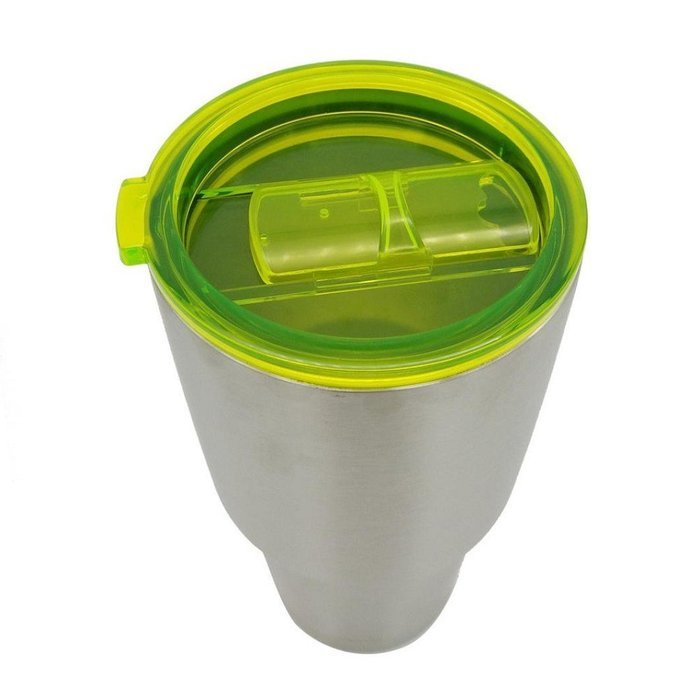 Morecome Spill And Splash Resistant Lid With Slider Closure For 30 Oz (Hot Pink) N10