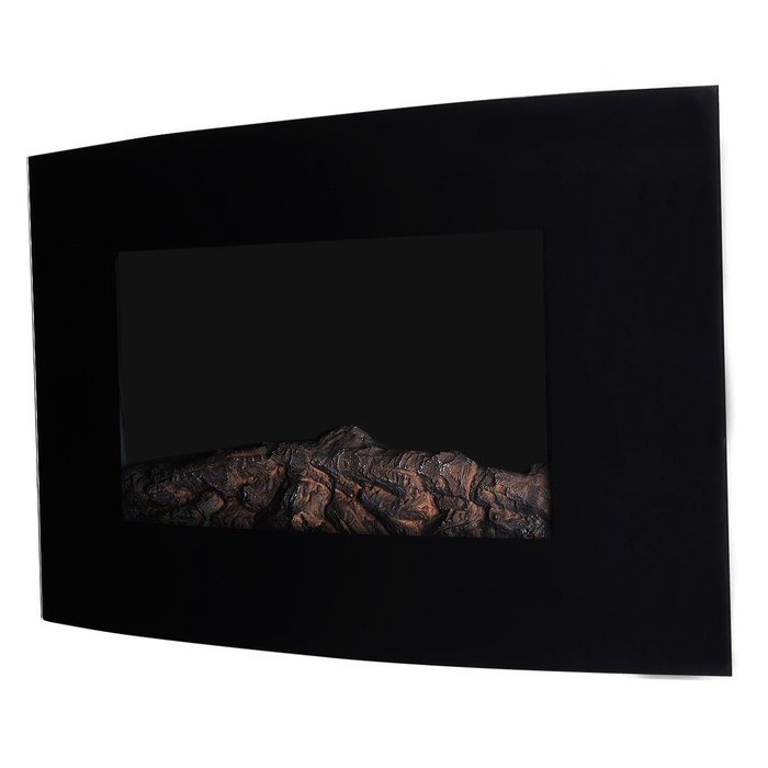 35" XL Large 1500W Adjustable Electric Wall Mount Fireplace Heater W/Remote New N6