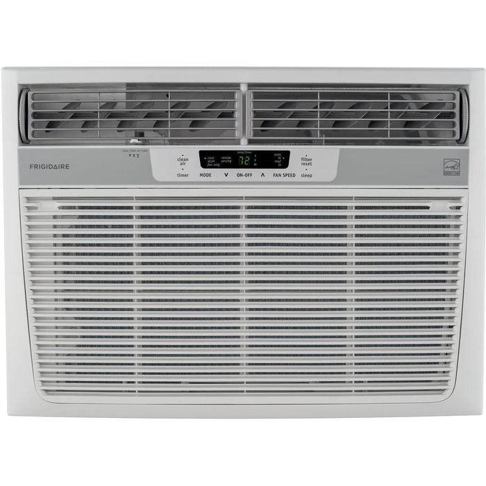 Frigidaire 15,100 BTU 115V Window-Mounted Median Air Conditioner with Temperature Sensing Remote Control N3