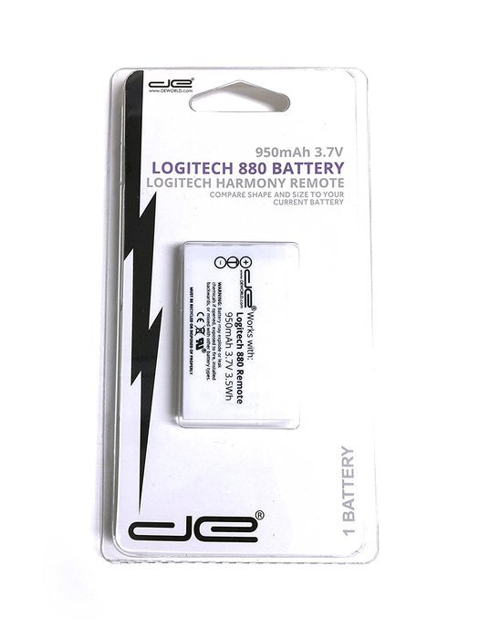 Logitech Harmony Remote Control Replacement Rechargeable Battery - Harmony One, Harmony One Advanced, Harmony... N5