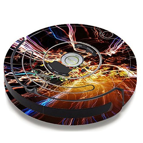 Skin Decal Vinyl Wrap For IRobot Roomba 650 655 Vacuum / Light Exposure