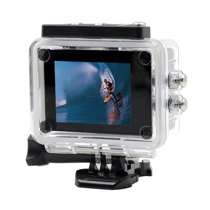 Besteye 2.0" Full HD 12MP Sports Action Camera WIFI 1080P with 170&deg;A+ Wide Angle 30M Waterproof IR Remote White... N12