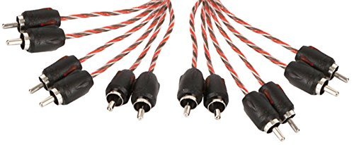 Stinger SI4620 20 -Foot of 6-Channel 4000 Series RCA Interconnect Cables