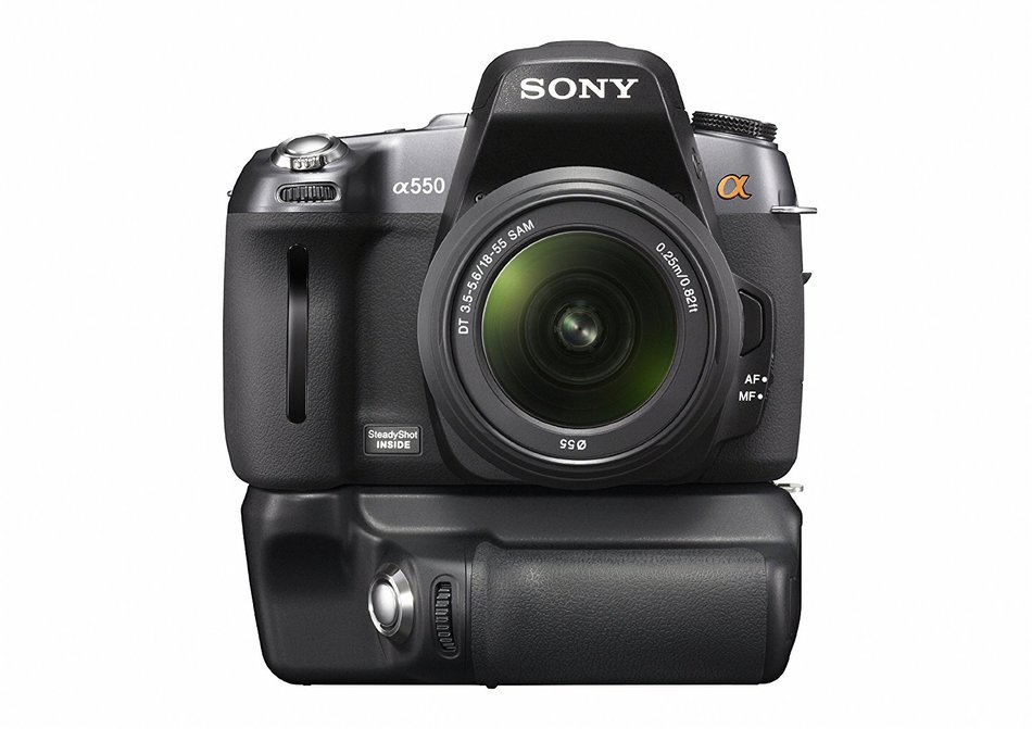 Sony Alpha DSLR-A550L 14.2MP Digital SLR Camera with 18-55mm Lens N15