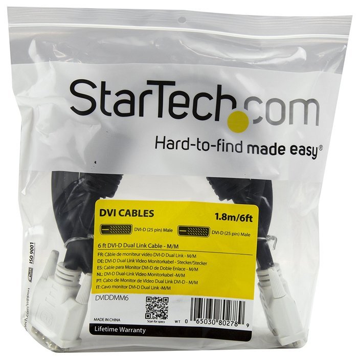 StarTech DVIDDMM10 10-Feet DVI-D Dual Link Cable - M/M N13