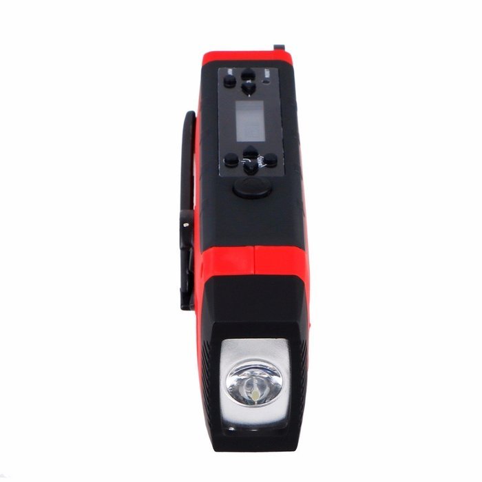 OUTERDO Dynamo Emergency Survival Solar Hand Crank Self Powered AM/FM/NOAA Weather Radio, LED Flashlight,Phone... N22