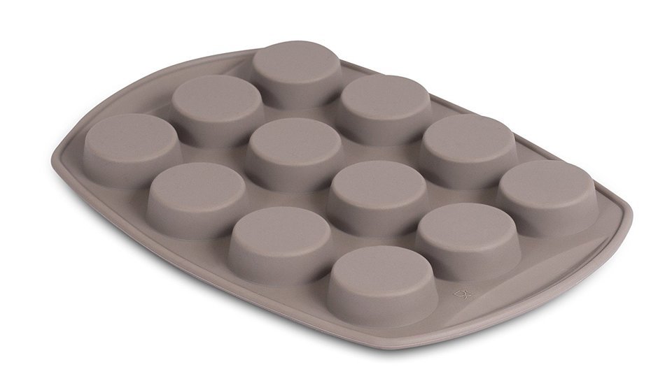 Internet&rsquo;s Best Silicone Muffin Pan | 12 Cup | Cupcake Tray | Cake Baking Mold | BPA Free | Dishwasher Safe N2