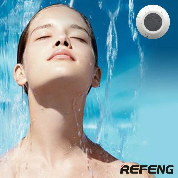 Wireless Bluetooth Speaker,ReFeng RF522 Water Proof Resistant Shower Speaker Handsfree Portable Speakerphone with... N17
