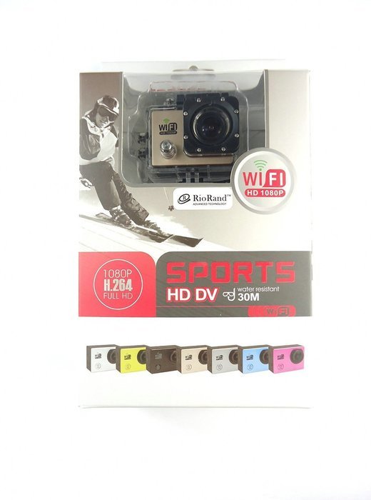 RioRand&reg; Shockproof Protective Case Bag for GoPro, GoPro HD, GoPro Hero3+, HERO4, RioRand RS4000,RS6000 (Black) N53