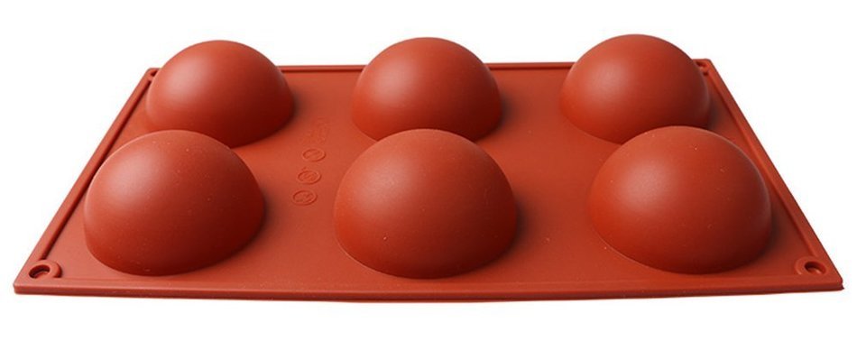 GogoForward 6 Even The Large Domed DIY Silicone Cake Mold Soap Mold Jelly Pudding Silicone Chocolate Mold