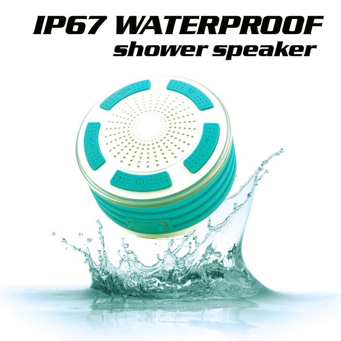 KONG KIM IPX7 100% Waterproof & Dust-proof Floating Bluetooth Shower Speaker Compatible with all Bluetooth devices... N3