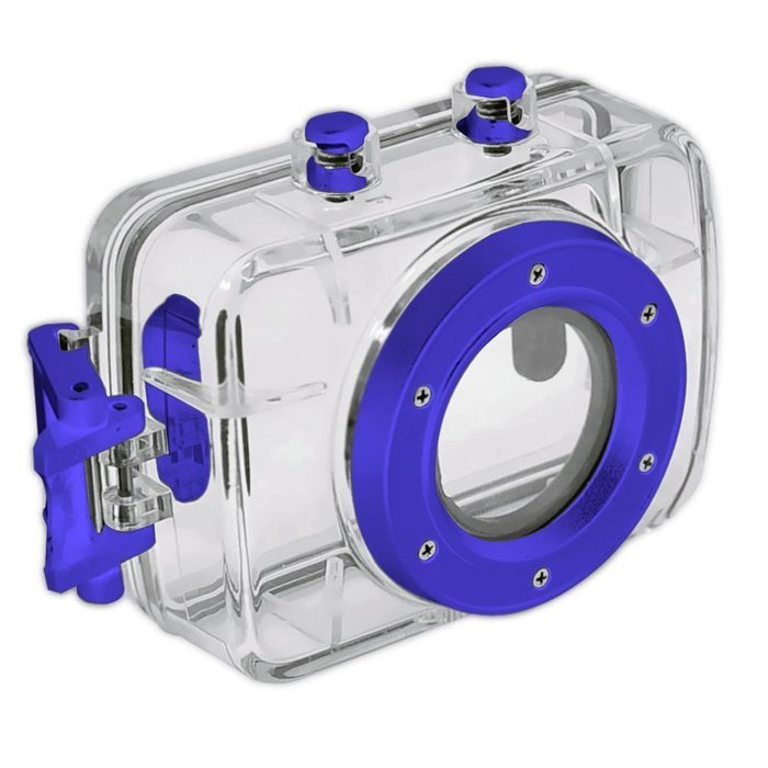 Pyle PSCHD30WT Mini High-Definition Sports Action Wide-Angle HD Camera & Camcorder, 720p, SD Card Slot, Touchscreen... N24