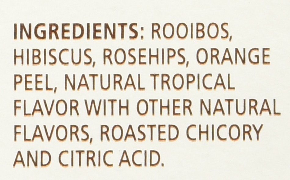 Celestial Seasonings Cool Brew Tropical Fruit Iced Herbal Tea Caffeine Free -- 40 Tea Bags N2