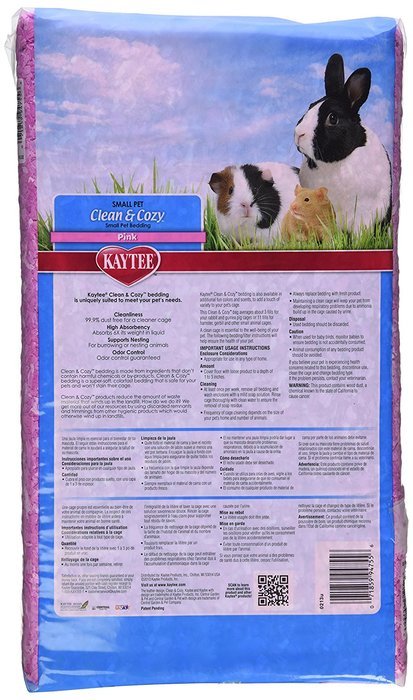 Kaytee Clean and Cozy Birthday Cake Bedding, 500 Cubic Inch N2
