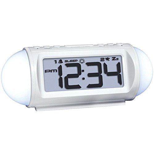 New EQUITY BY LA CROSSE 31112 Mood Light LED Alarm Clock