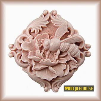 Pinkie Tm honeybee bee molds,Handmade silicone mold soap,candle mould,moulds wholesale