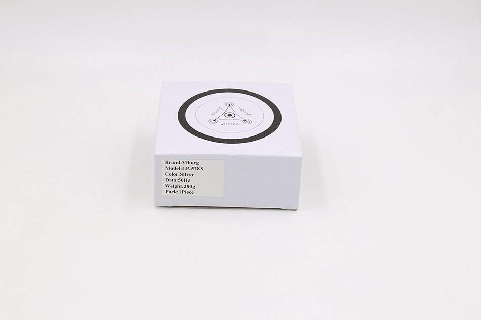 Viborg 50HZ 3 In 1 Record Clamp LP Disc Stabilizer Turntable Silver For Vibration Balanced N3
