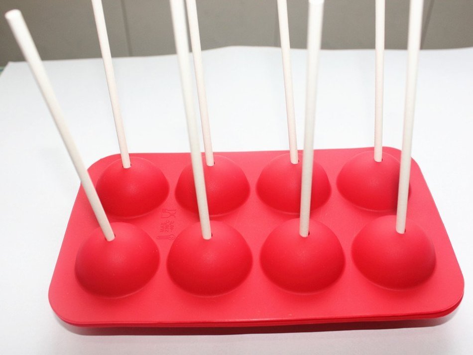 8 Cavity lollipop Silicone mold N2