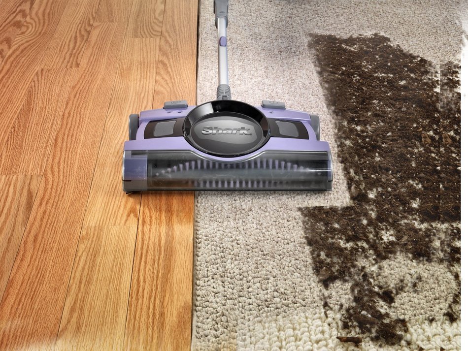 Shark 13" Rechargeable Floor & Carpet Sweeper (V2950) N3