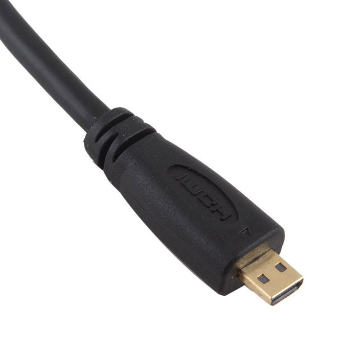 UCEC Right-Angled Mini HDMI to HDMI Male Cable - Stretched Length N10