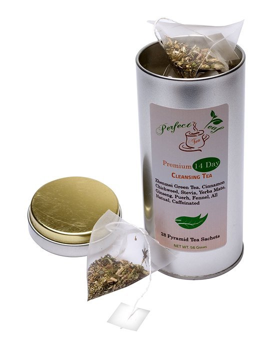 Detox Tea-Cleansing-Slimming-Fat Burner-Appetite Suppressant & Weight Loss-14 Day Detox-By Perfect Leaf Tea N8