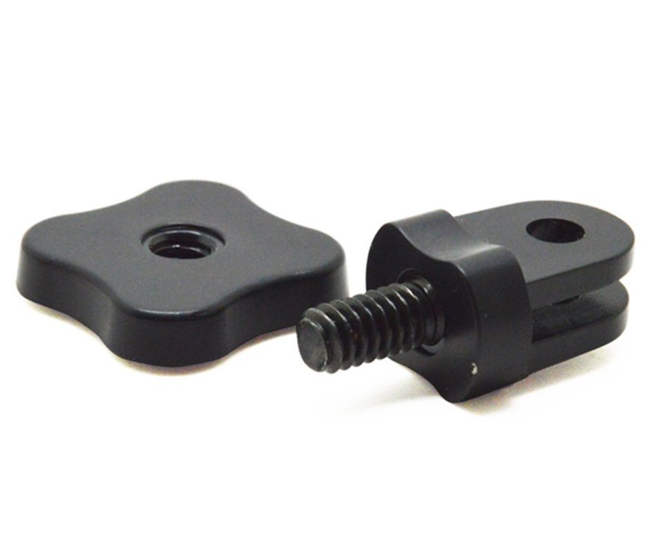 dOvOb Action Camera Mount Connection to 1/4 inch 20 Adapter Mount for Gopro DBPower Lightdow N70