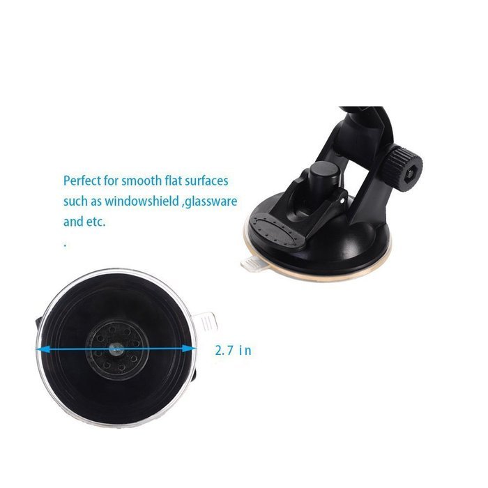 dOvOb Action Camera Mount Connection to 1/4 inch 20 Adapter Mount for Gopro DBPower Lightdow N77
