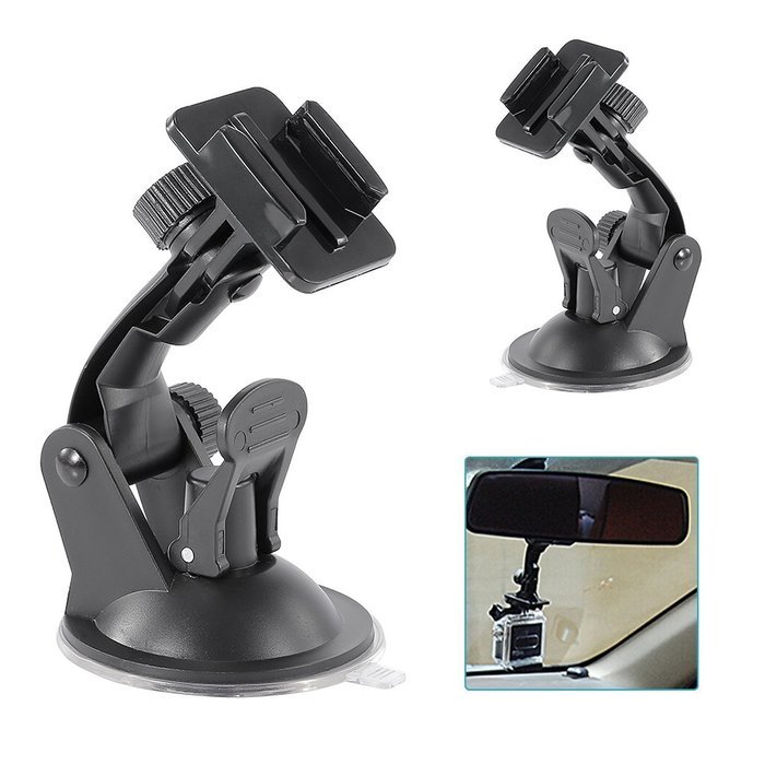 dOvOb Action Camera Mount Connection to 1/4 inch 20 Adapter Mount for Gopro DBPower Lightdow N78