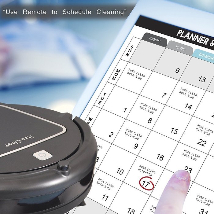 Robot Vacuum Cleaner - Pet and Allergy Friendly - Features Weekly Schedule Home Cleaning, Charging Dock, Wet Mop... N2