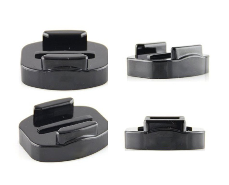 dOvOb Action Camera Mount Connection to 1/4 inch 20 Adapter Mount for Gopro DBPower Lightdow N88
