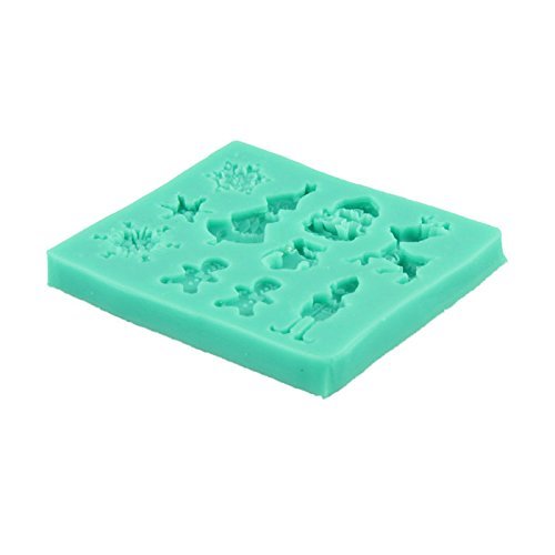 Newest 3d Christmas Snowflake Silicone Fondant Cake Molds Soap Chocolate Mould for Birthday Party Hot Selling... N2