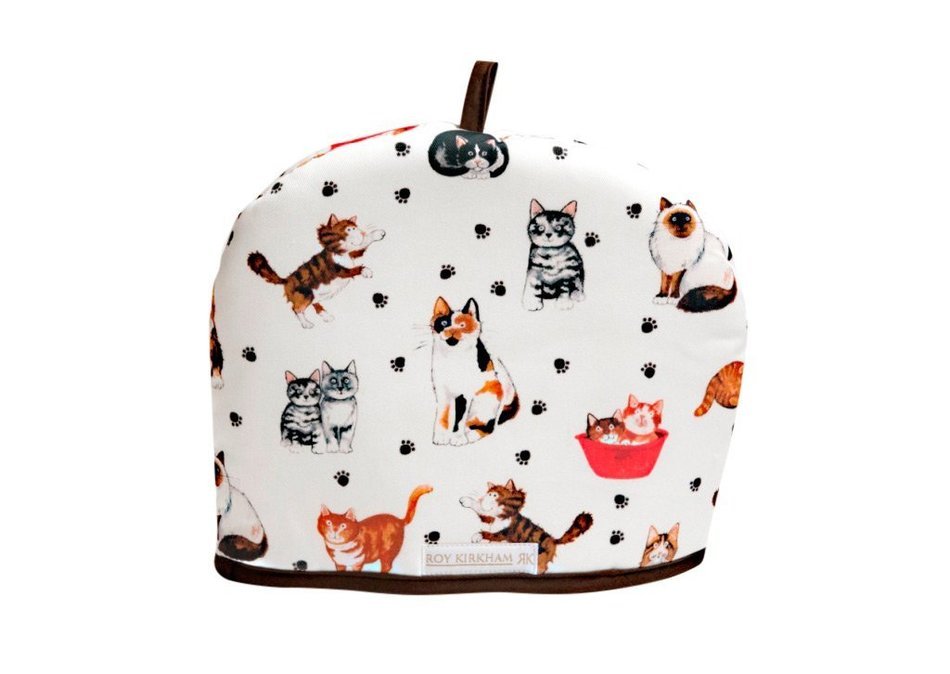 Roy Kirkham 100% Cotton Cats Design Tea Cozy