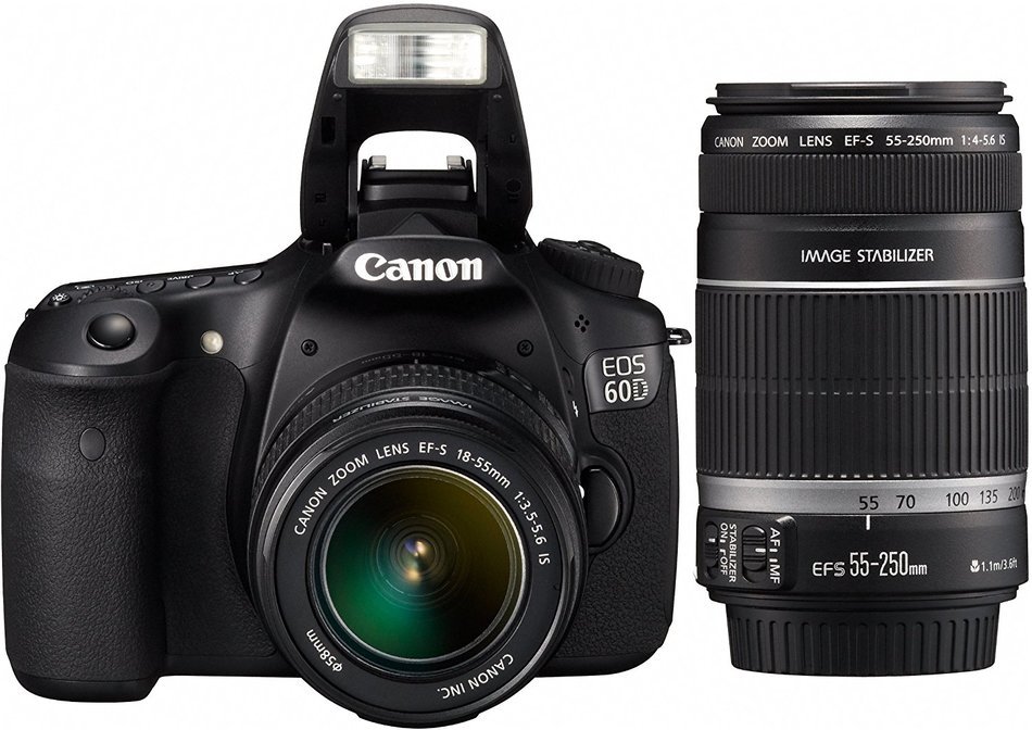 Canon EOS 60D 18 MP CMOS Digital SLR Camera with EF-S 18-200mm f/3.5-5.6 IS Lens (discontinued by manufacturer) N12