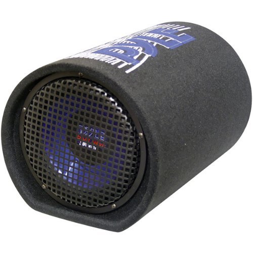 Pyle - 12'' 600-Watt Carpeted Subwoofer Tube Enclosure System