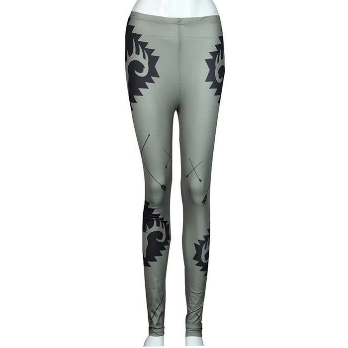 PHOTNO Fashion Women Skinny Printed Stretchy Pants Leggings N11