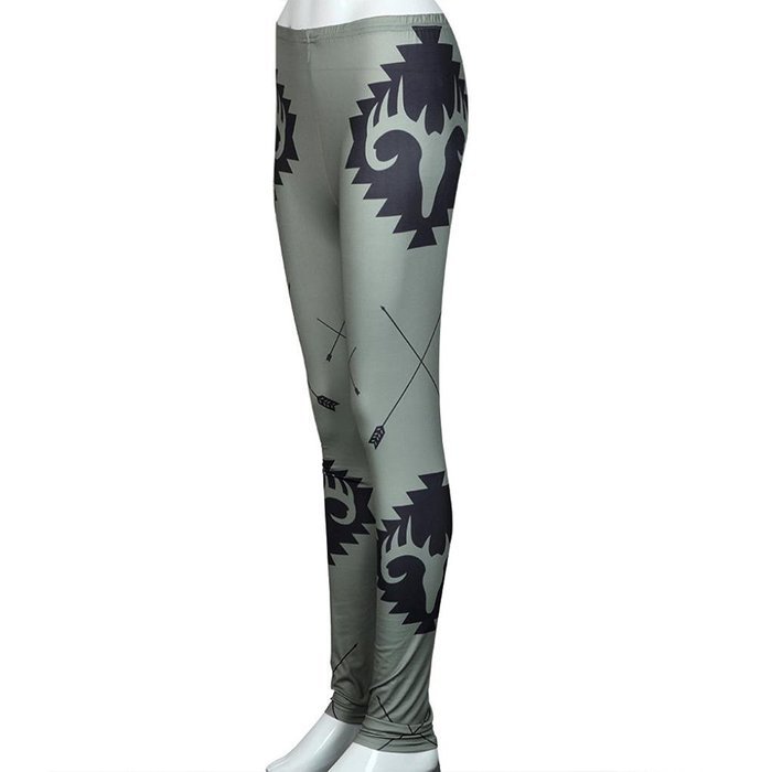 PHOTNO Fashion Women Skinny Printed Stretchy Pants Leggings N12