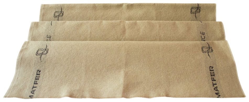 Emile Henry Ceramic Baguette Baker Charcoal, Mure & Peyrot Longuet Lame, Couche Proofing Cloth 23.5 x 35.5, Bundle N3