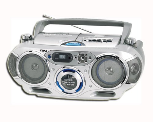 Naxa NX-238 Portable CD Player w/ AM/FM Stereo Radio