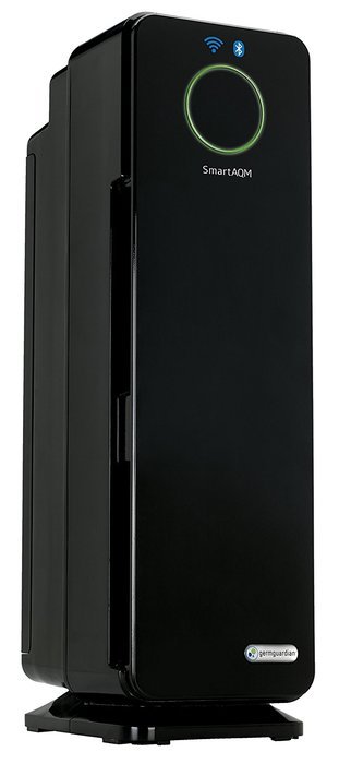 GermGuardian CDAP4500BCA WiFi Smart 4-in-1 True HEPA Air Purifier with SmartAQM Air Quality Monitor N13