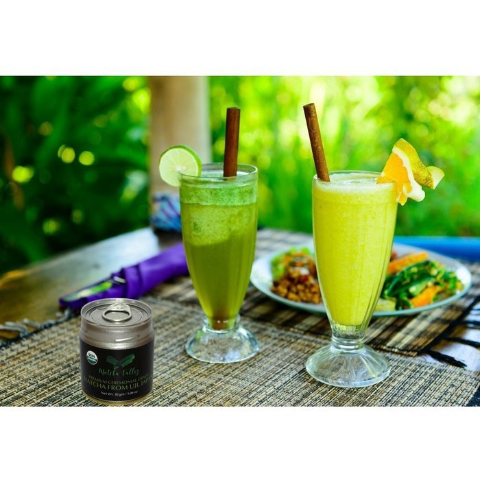Premium matcha green tea powder from Uji, Japan - USDA certified matcha Tea &ndash; Ceremonial grade &ndash; 30 gm [1.06]... N2