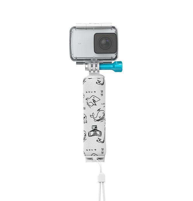YI 4K Action Camera with Selfie Stick & Bluetooth Remote (US Edition) Night Black N37