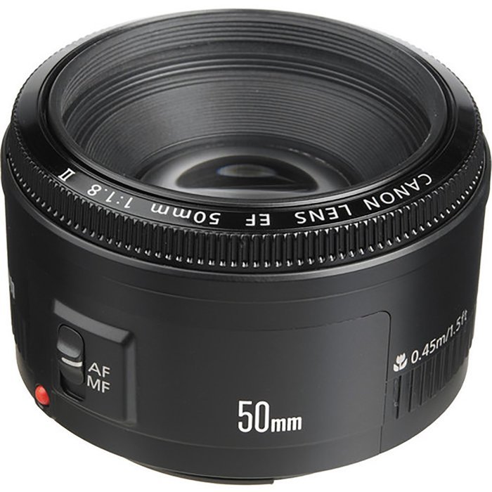 Canon EF 50mm f/1.8 II Lens For The Canon XSi, XT, XTi, T1i, T2i, T3, T3i, T4i, T5, T5i, 10D, 20D, 30D, 40D, 50D... N5