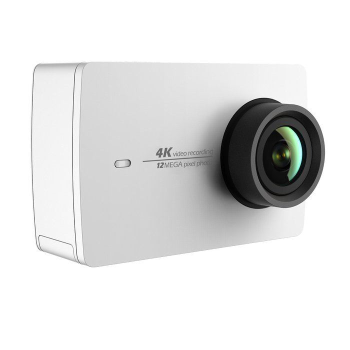 YI 4K Action Camera with Selfie Stick & Bluetooth Remote (US Edition) Night Black N41