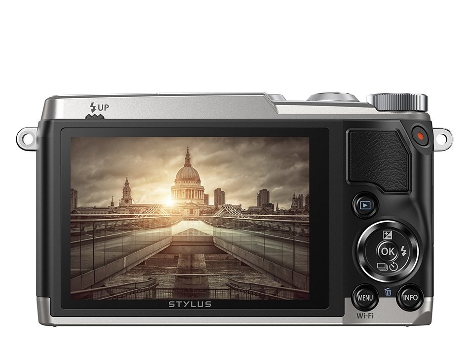Olympus SH-1 16 MP Digital Camera (Black) - International Version (No Warranty) N28